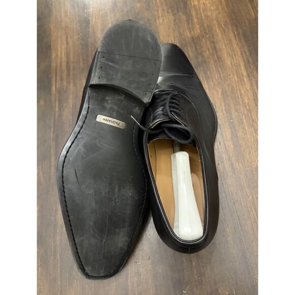 Men\'s MAGNANNI Black Cap Toe Oxford Shoes 10 D Perfect Shape main image 11